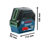 Nivelador Láser Verde Combinado BOSCH GCL 2-15 G + RM1 - Imagen 4