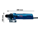 Esmeril Angular Amoladora 5" 900W BOSCH GWS 9-125 S - Imagen 6