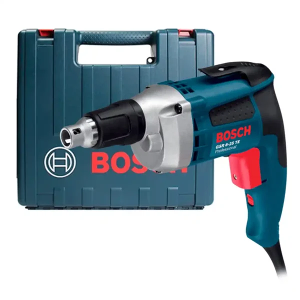 Atornillador de Drywall 1/4" 701W 2500 RPM BOSCH GSR 6-25 TE