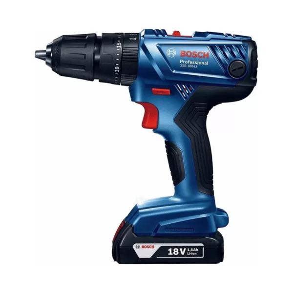 Taladro Percutor GSB 180 Li 18V + baterías + cargador BOSCH - Imagen 3