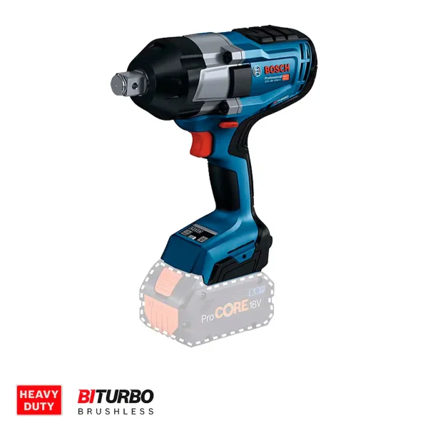 Llave de Impacto 18V 3/4" Biturbo Brushless BOSCH GDS 18V-1050 H - Imagen 3