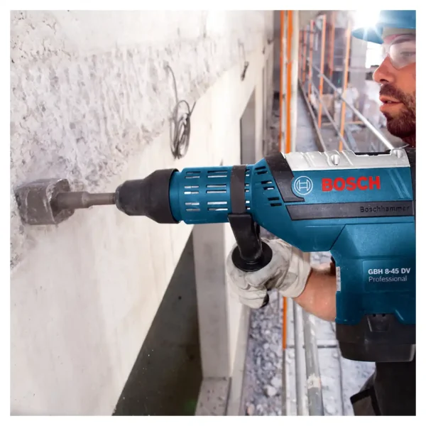 Rotomartillo Alemán SDS Max 1500W 12.5J 8Kg BOSCH GBH 8-45 DV - Imagen 8