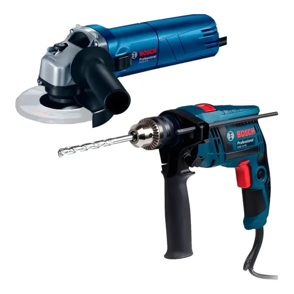 Taladro percutor GSB 13 RE + Esmeril GWS 670 BOSCH