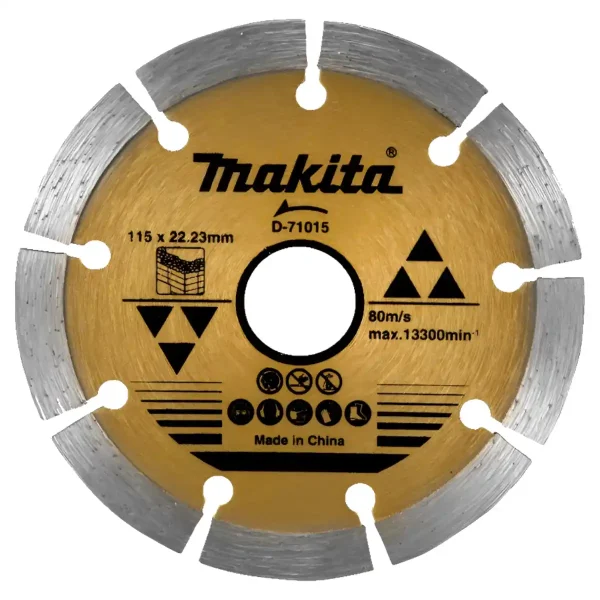 Disco Diamantado Segmentado Concreto 4 1/2" MAKITA D-71015