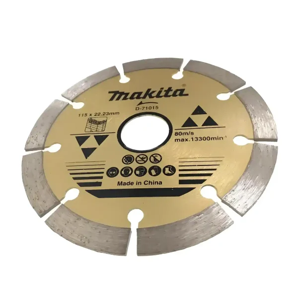Disco Diamantado Segmentado Concreto 4 1/2" MAKITA D-71015 - Imagen 3