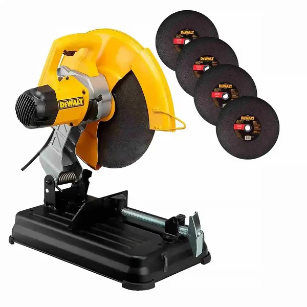 Tronzadora de Metales 14" 2300W + 4 Discos DEWALT D28730-K4