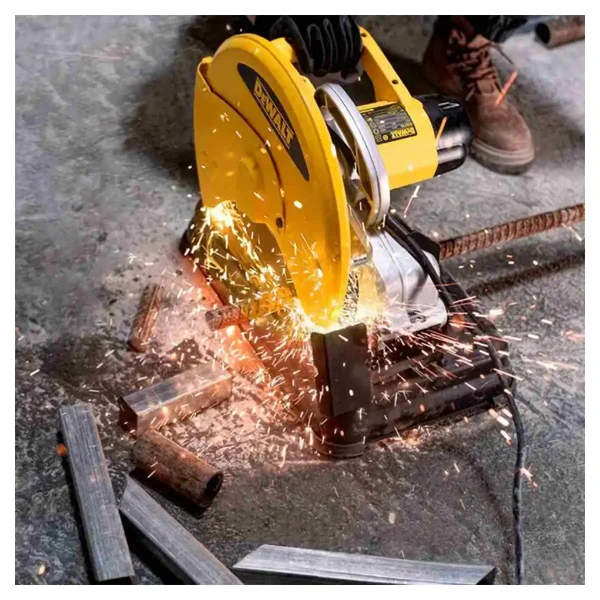 Tronzadora de Metales 14" 2300W + 4 Discos DEWALT D28730-K4 - Imagen 5