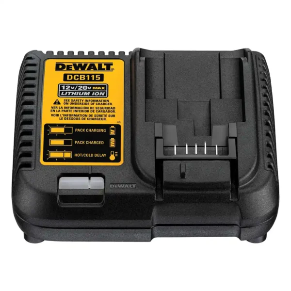 Cargador de Baterías 12V / 20V Max DEWALT DCB115-B2