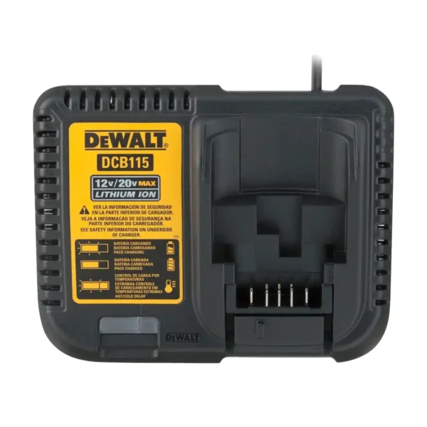 Cargador de Baterías 12V / 20V Max DEWALT DCB115-B2 - Imagen 2