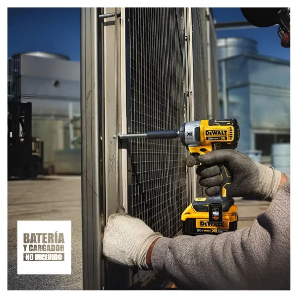 Llave de Impacto 3/8" Compacta 20V Baretool DEWALT DCF890B - Imagen 7