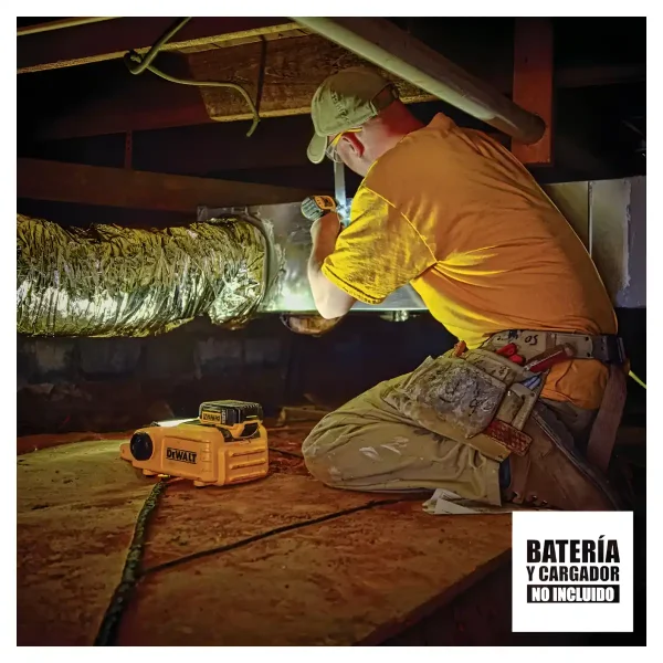 Linterna de Trabajo Inalámbrica 20V Baretool DEWALT DCL060 - Imagen 4