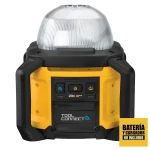 Linterna de Trabajo LED Multipropósito 20V 5000 Lm Baretool DEWALT DCL074 - Imagen 4