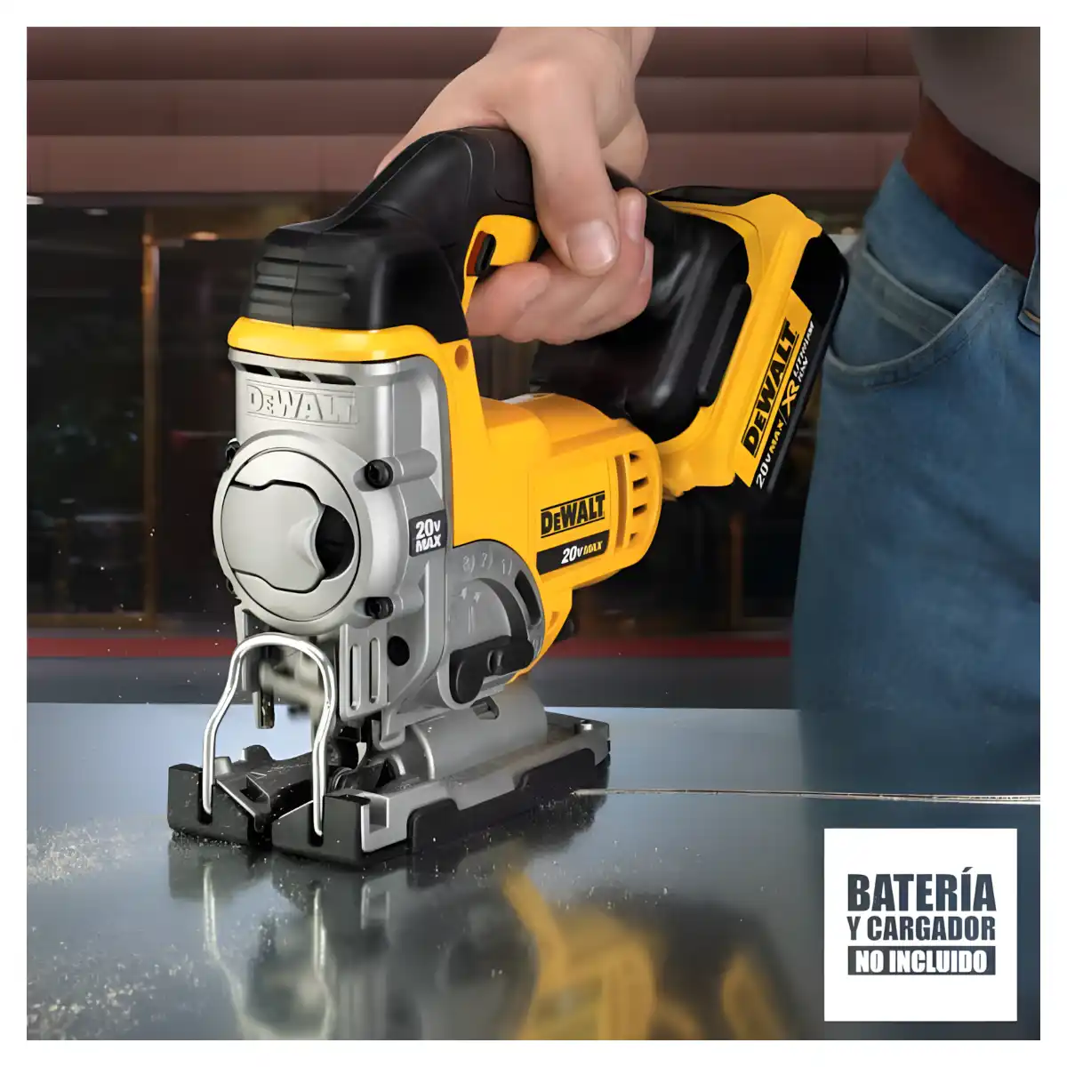 Sierra Caladora 20V Baretool DEWALT DCS331B - Imagen 4