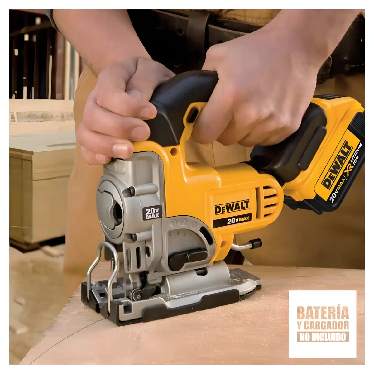 Sierra Caladora 20V Baretool DEWALT DCS331B - Imagen 6