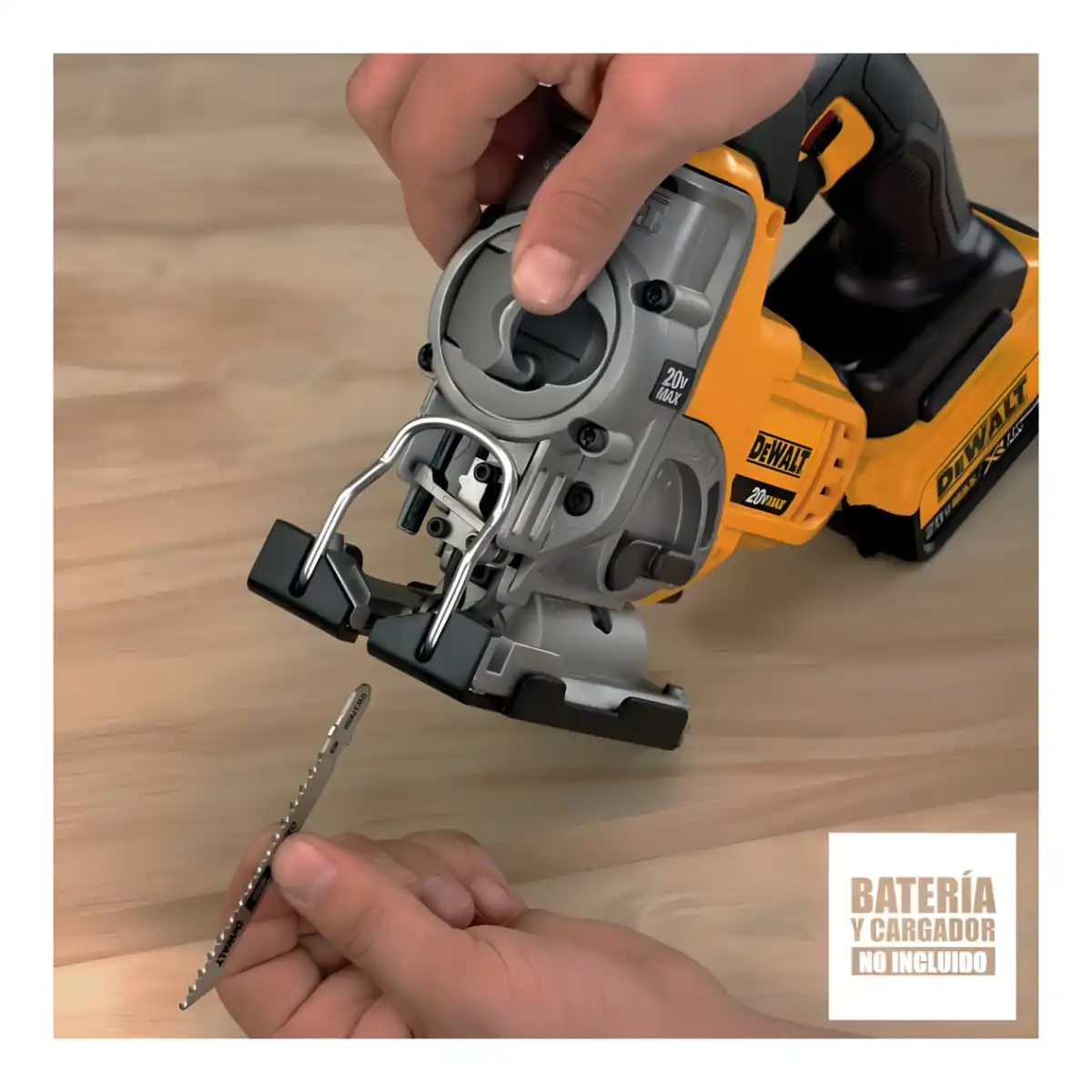 Sierra Caladora 20V Baretool DEWALT DCS331B - Imagen 7
