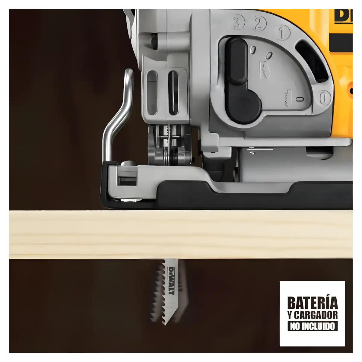 Sierra Caladora 20V Baretool DEWALT DCS331B - Imagen 9