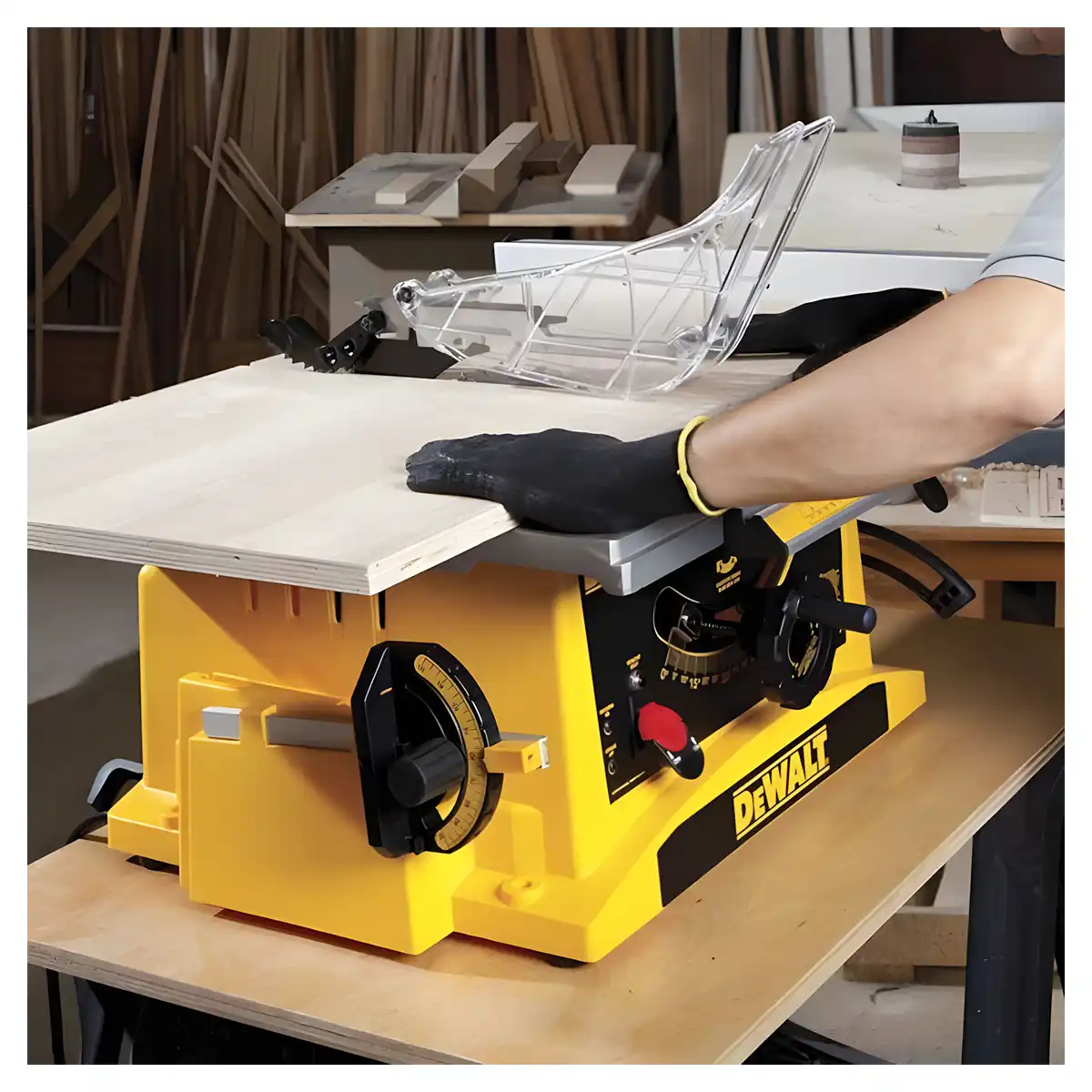 Sierra de Mesa 10" 1800W 5000 RPM DEWALT DWE7470-B2 - Imagen 2