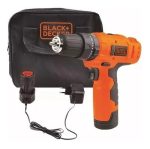 Taladro Percutor 3/8" 12V 25Nm 1 Bat 1.5 Ah BLACK + DECKER HP12-B2C