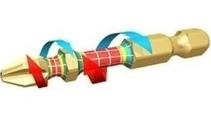 Puntera Magnetica (impact Gold) Ph2x50 Mm (2 Pcs) B-39160