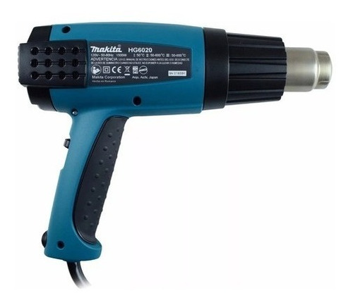 MAKITA PISTOLA DE CALOR 2000W 50-600 GRADOS (HG6020)