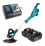 Lijadora De Pared 225mm 18v 8-7/8 5.0 Ah DSL800RTE MAKITA
