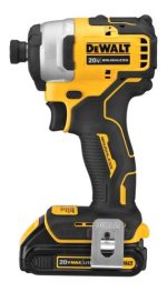 Atornillad. de Impacto 1/4 20V+Bat+Maleta DEWALT DCF809D2-B2 - Imagen 2
