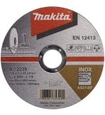 Disco Abrasivo Corte Inox B-12217 MAKITA