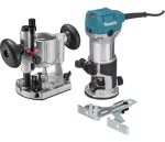 Fresadora Ruteadora 1/4" 710W + bases MAKITA RT0700CX3 - Imagen 3