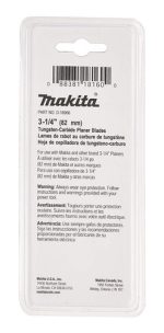 2 Mini Cuchillas De Doble Filo Tc 82 Mm D-07945 MAKITA - Imagen 2
