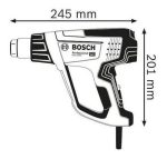 Pistola de Calor 630ºC 2000W BOSCH GHG 20-63 - Imagen 3