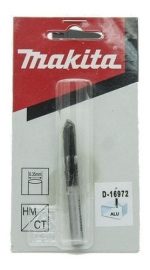 Fresa Recta, Vas. 1/4" (6 X 18mm) P/ Aluminio MAKITA D-16972