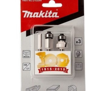 Set de fresas 3 Pcs MAKITA D-53344