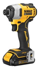 Atornillad. de Impacto 1/4 20V+Bat+Maleta DEWALT DCF809D2-B2 - Imagen 3