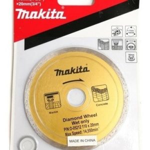 Disco Diamantado Borde Continuo 110 X 20 Mm MAKITA D-05212