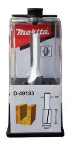 Fresa Recta, Vas.1/2 , D 5/16 * MAKITA D-49183