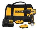 Taladro Percutor 1/2" 20V + 2 bat 2Ah + cargador DEWALT DCD709D2-B2