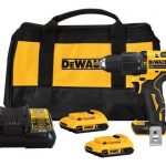 Taladro Percutor 1/2" 20V + 2 bat 2Ah + cargador DEWALT DCD709D2-B2