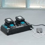 Cargador Dual Optimo Rapido Lxt Litio De 18v Dc18rd MAKITA - Imagen 3