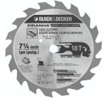 Disco Piraña 7 -1/4 X 18d BLACK + DECKER 77-717 Ps