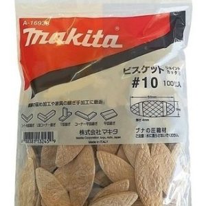 Tarugo Plano (galleta) (tipo #10) (100 Pcs) MAKITA A-16938
