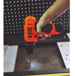 Taladro Percutor 3/8" 12V 25Nm 1 Bat 1.5 Ah BLACK + DECKER HP12-B2C - Imagen 3