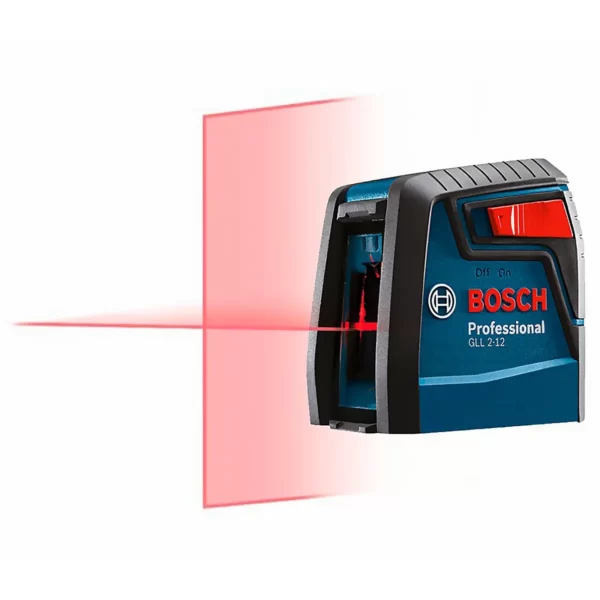 Nivel Láser de líneas rojas con soporte BOSCH GLL 2-12 - Imagen 2