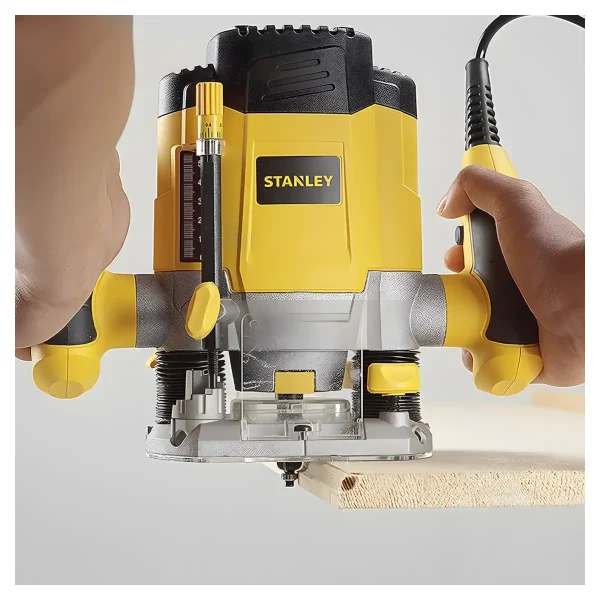 Ruteadora Profesional 1200W + 6 fresas STANLEY SRR1200-B2 - Imagen 10