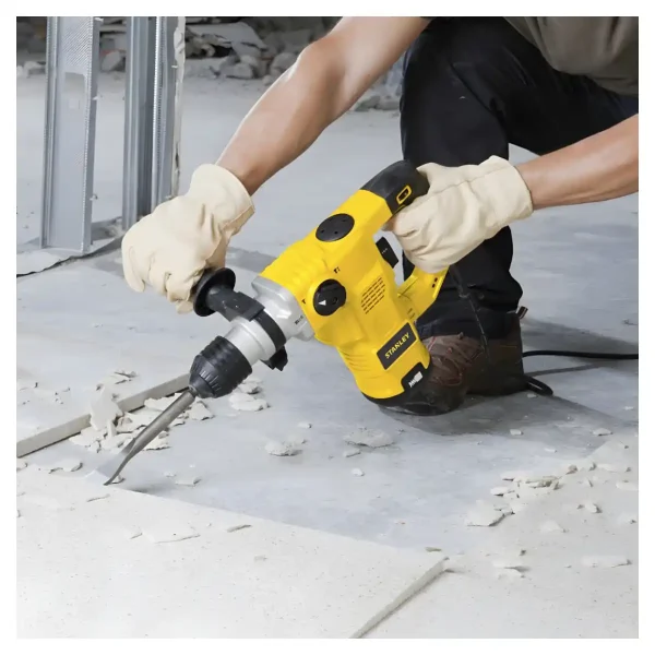 Rotomartillo SDS Plus 1250W 3.5 Joules STANLEY STHR1232K-B2 - Imagen 4