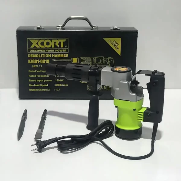 Martillo Demoledor Industrial 1500W 10J XCORT XZG01-0810 - Imagen 3