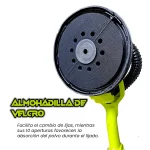 Lijadora Telescópica de Drywall para Pared y Techo 900W XCORT XSF02-225L - Imagen 2