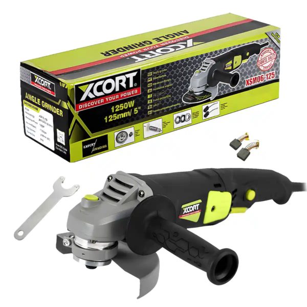 Esmeril Angular Amoladora 5" (125mm) 1250W XCORT XSM06-125