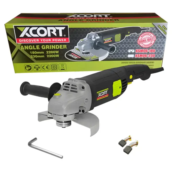 Esmeril Angular Amoladora 7" 180mm 2200W XCORT XSM06-180
