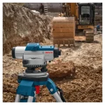 Nivel Óptico Alcance 100 Metros Aumento 26X BOSCH GOL 26 D - Imagen 8