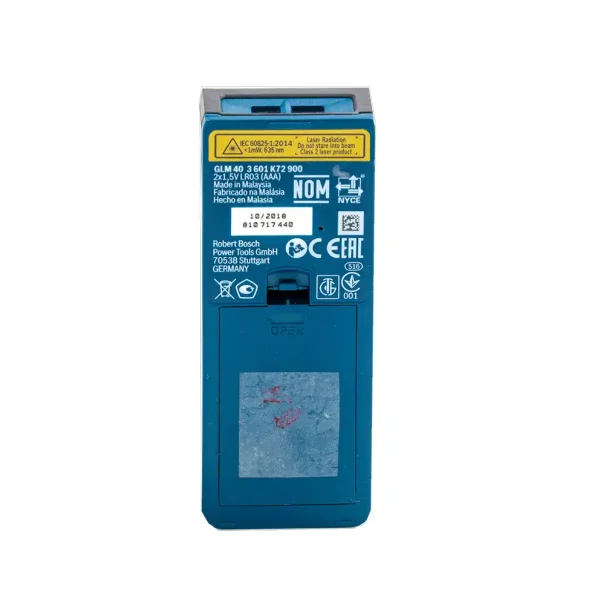 Medidor de Distancia Láser BOSCH GLM 40 - Imagen 6
